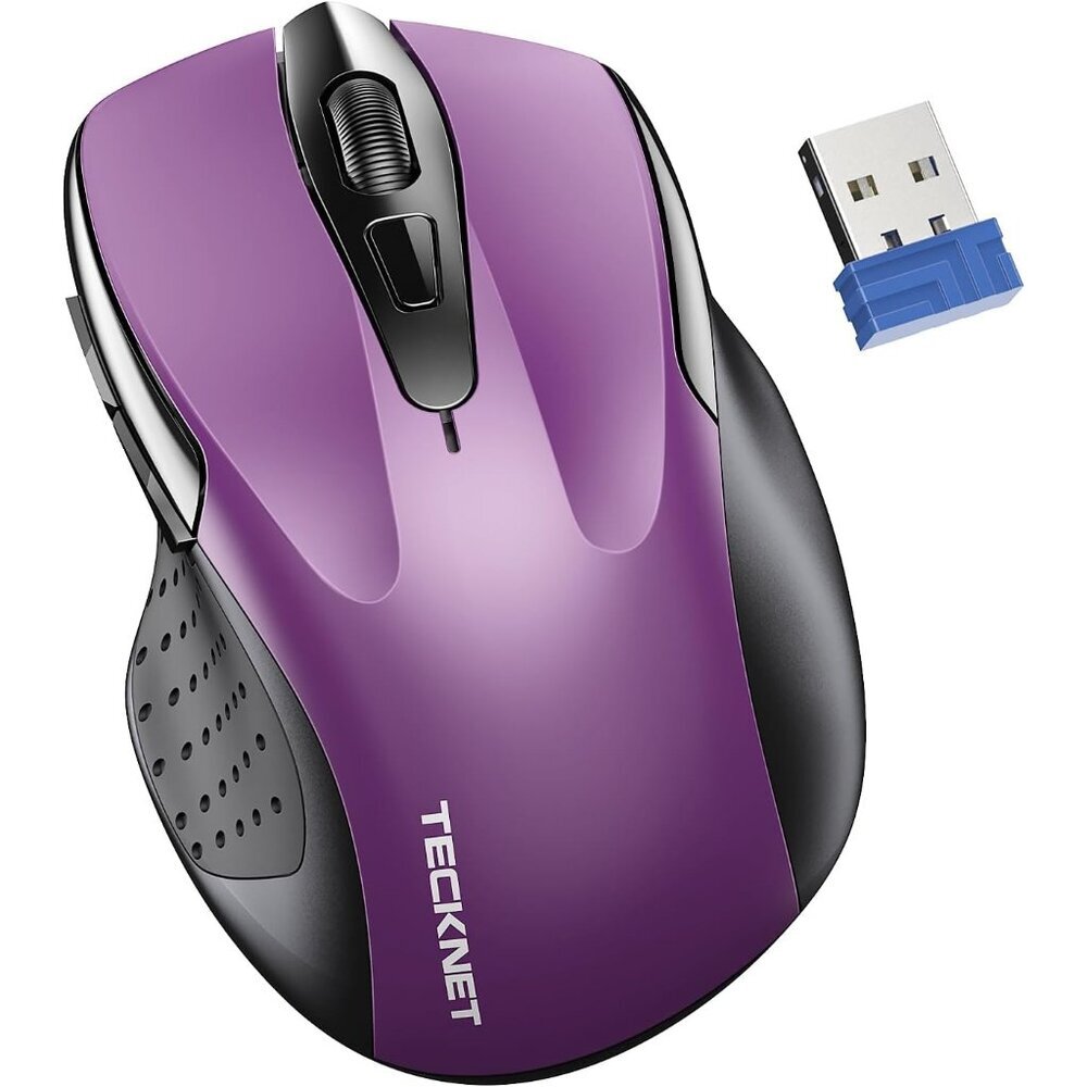 Wireless Mouse for Laptop, Silent Mouse Quiet Click, Computer Mice Wireless, 6 A